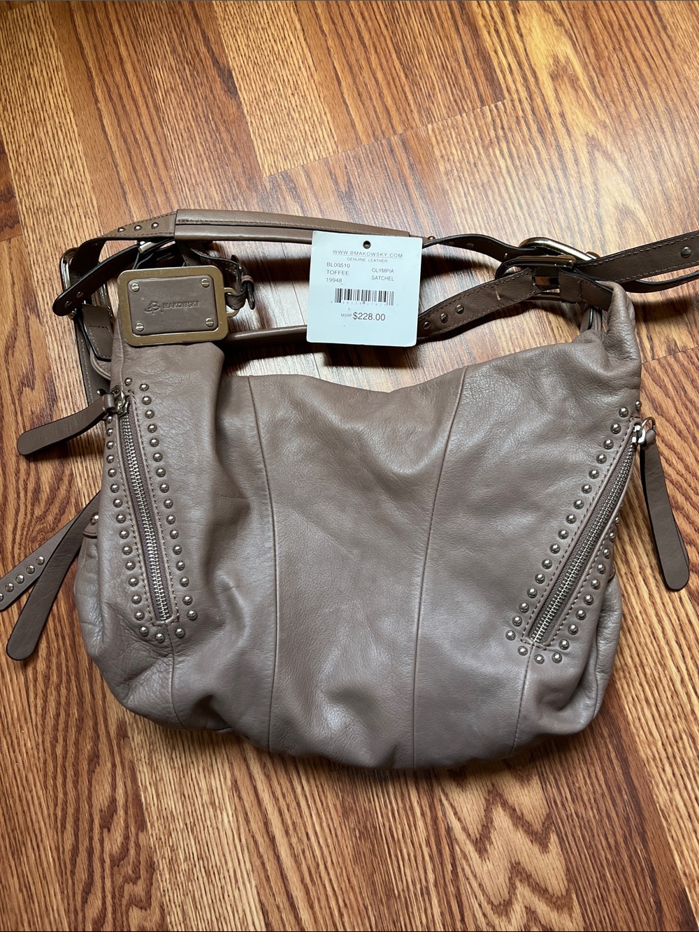 B. Makowsky Olympia Satchel. ******PRE-LOVED*** - Picture 11 of 12